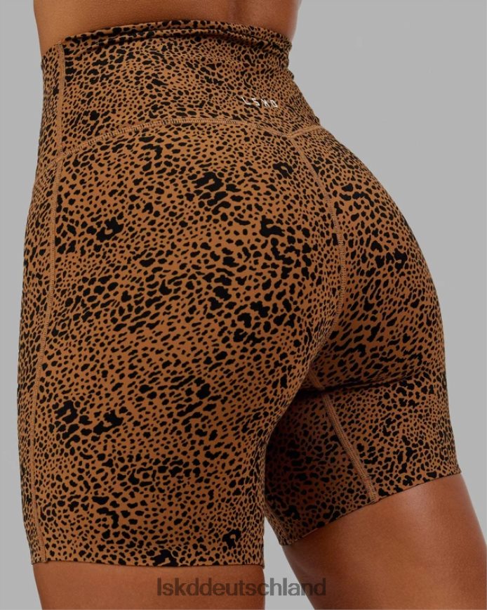 Frauen LSKD Elixir mittellange Shorts – agiler Kameldruck Bekleidung VD2NLV673