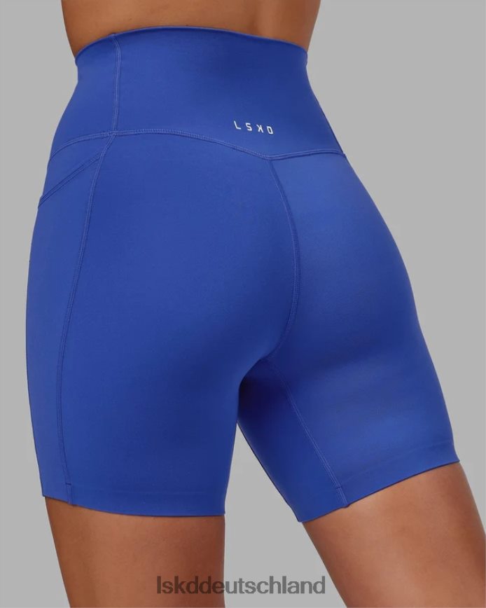 Frauen LSKD Elixir mittellange Shorts mit Taschen – Power Cobalt Bekleidung VD2NLV576