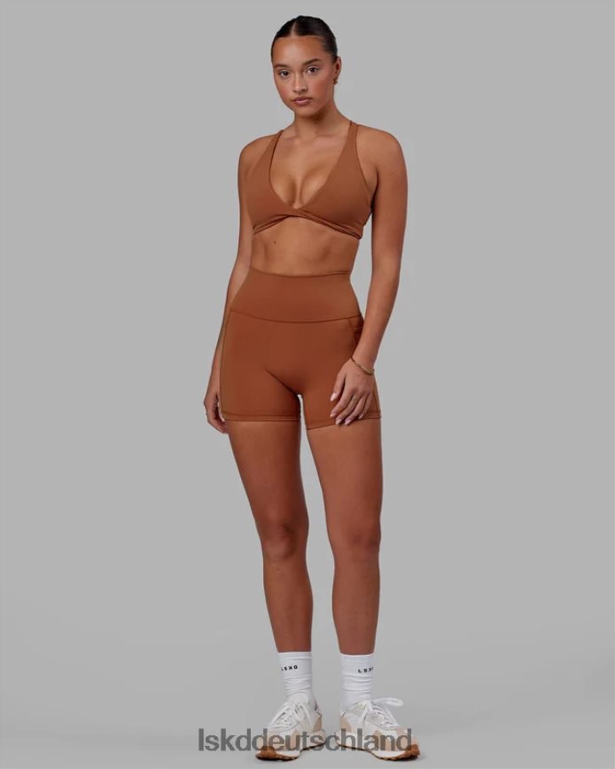 Frauen LSKD Fusion X-Länge kurz – haselnussbraun Bekleidung VD2NLV571