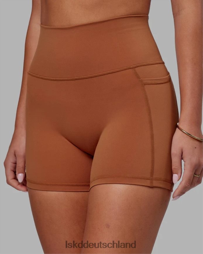 Frauen LSKD Fusion X-Länge kurz – haselnussbraun Bekleidung VD2NLV571