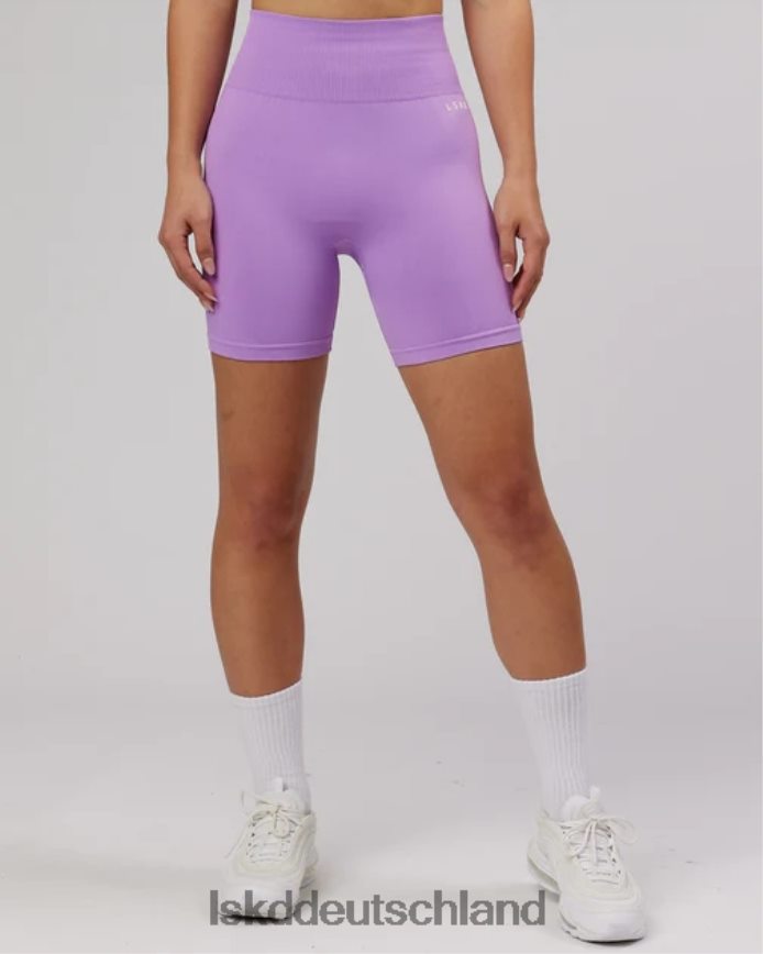 Frauen LSKD Grenzenlose nahtlose mittellange Fahrradshorts – Flieder Bekleidung VD2NLV690