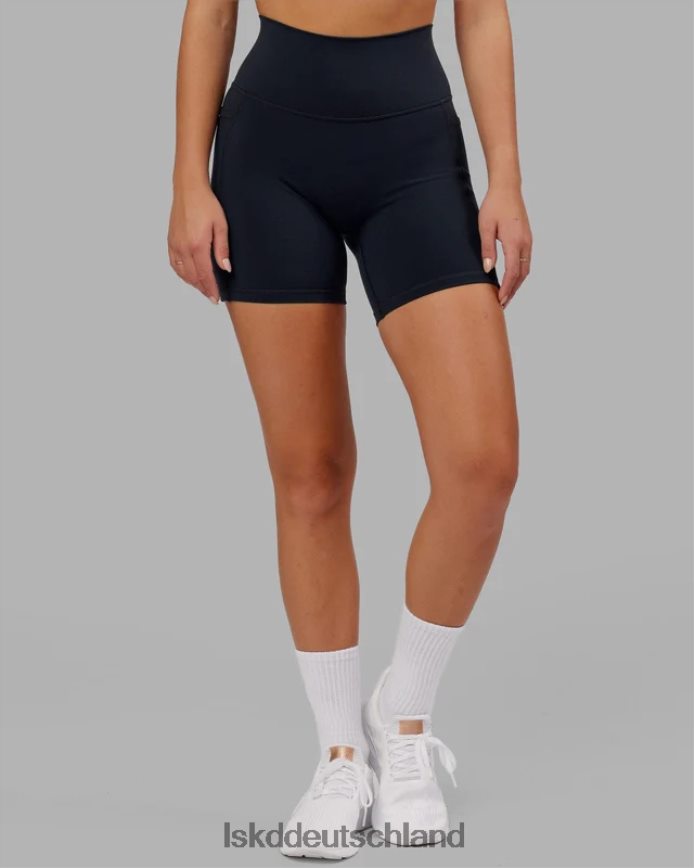 Frauen LSKD Mittellange Fusion-Shorts – Marineblau Bekleidung VD2NLV669
