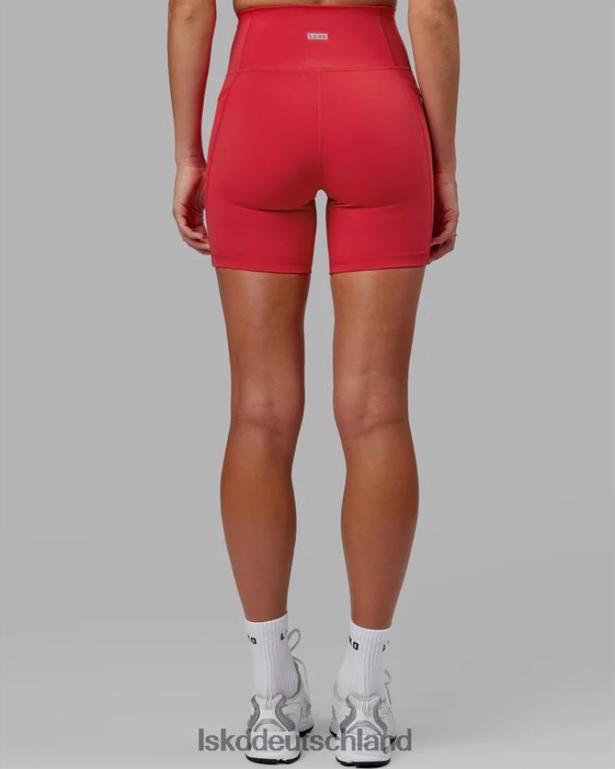 Frauen LSKD Mittellange Fusion-Shorts – Scharlachrot Bekleidung VD2NLV643