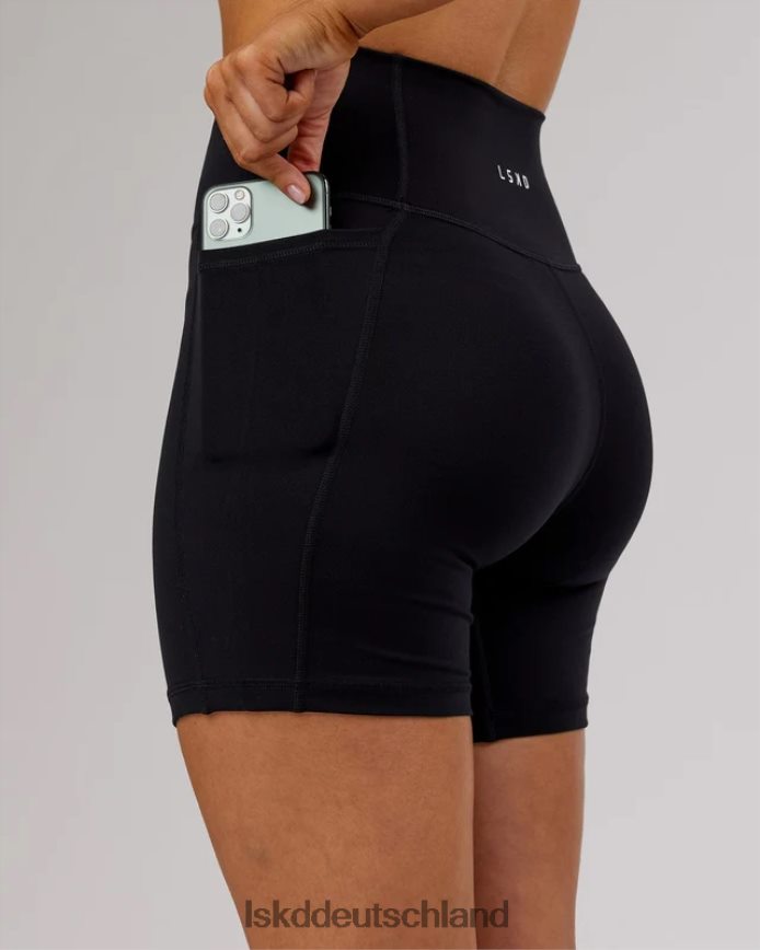 Frauen LSKD Mittellange Fusion-Shorts – Schwarz Bekleidung VD2NLV541