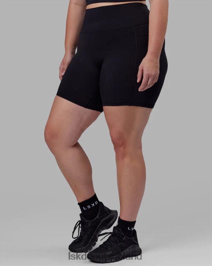 Frauen LSKD Mittellange Fusion-Shorts – Schwarz Bekleidung VD2NLV541
