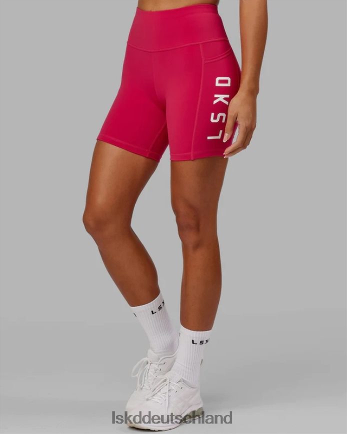 Frauen LSKD Mittellange Rep-Shorts – Boysenberry Bekleidung VD2NLV624