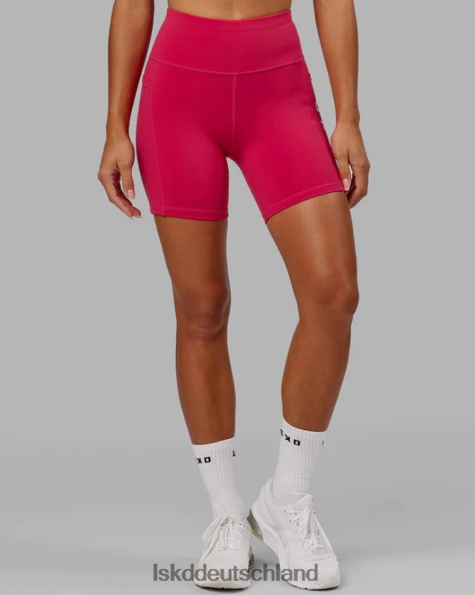 Frauen LSKD Mittellange Rep-Shorts – Boysenberry Bekleidung VD2NLV624
