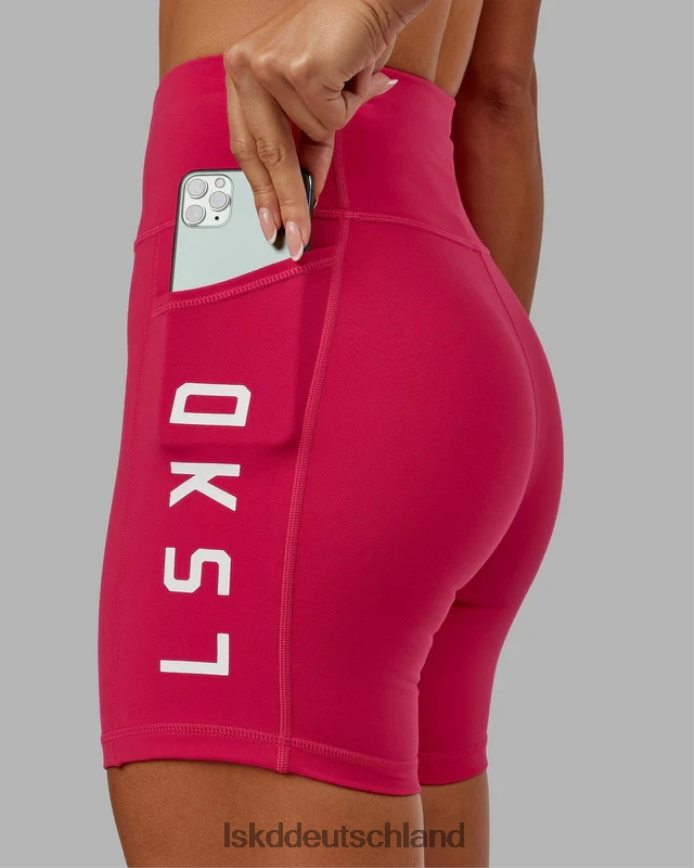 Frauen LSKD Mittellange Rep-Shorts – Boysenberry Bekleidung VD2NLV624