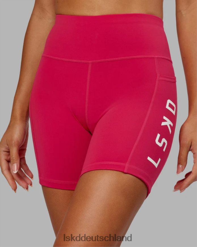 Frauen LSKD Mittellange Rep-Shorts – Boysenberry Bekleidung VD2NLV624
