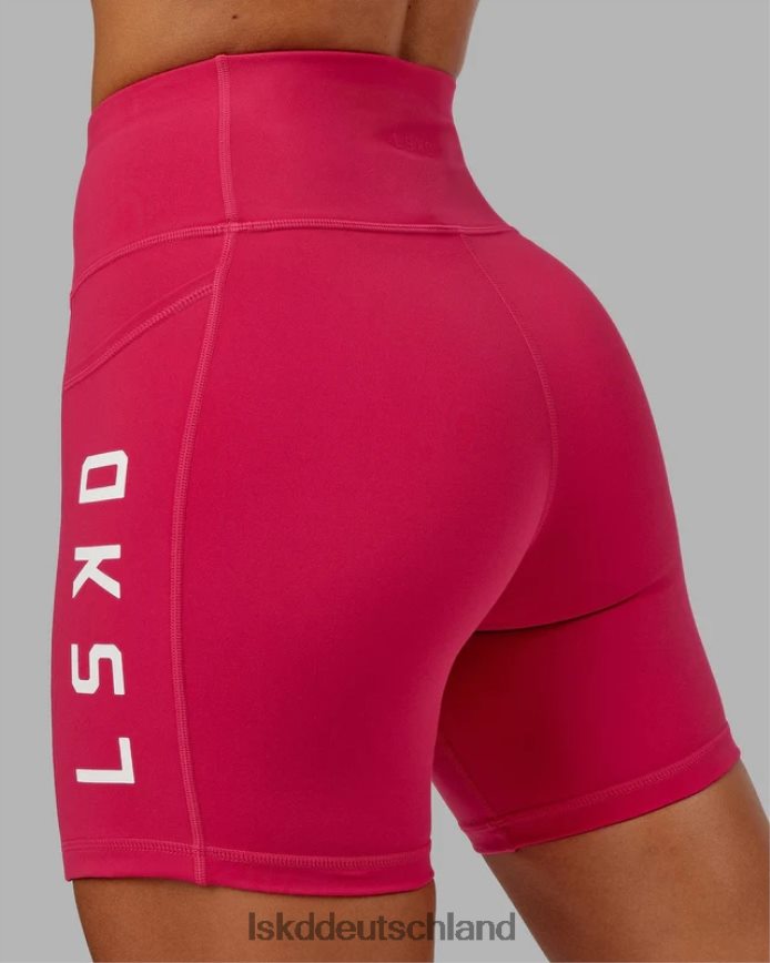 Frauen LSKD Mittellange Rep-Shorts – Boysenberry Bekleidung VD2NLV624