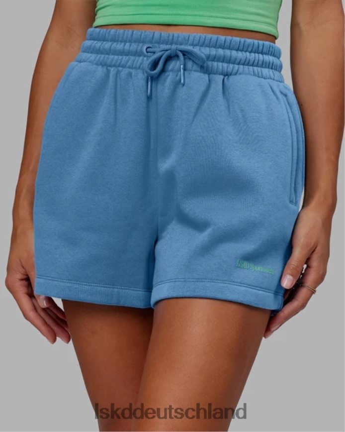Frauen LSKD Motion Lounge-Shorts – Azurblau Bekleidung VD2NLV796
