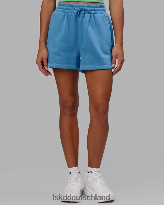 Frauen LSKD Motion Lounge-Shorts – Azurblau Bekleidung VD2NLV796