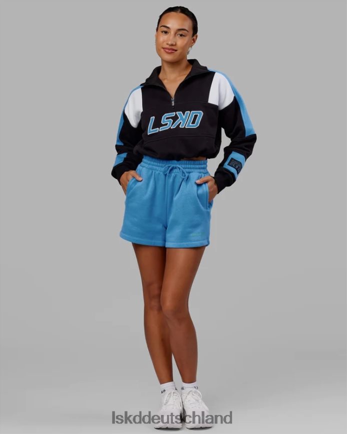 Frauen LSKD Motion Lounge-Shorts – Azurblau Bekleidung VD2NLV796