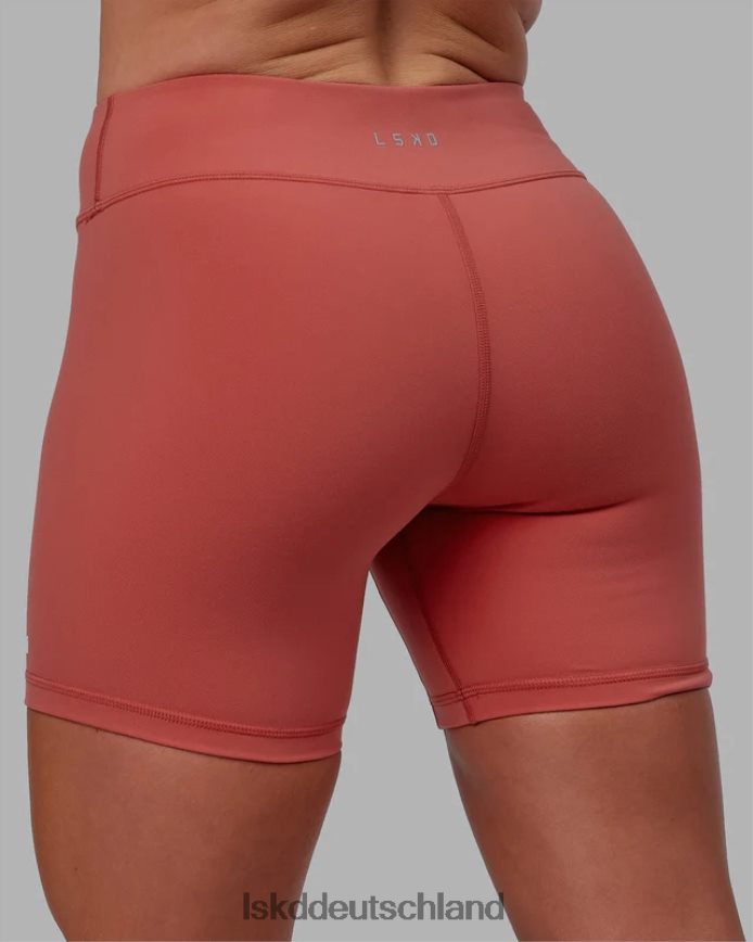Frauen LSKD RXD mittellange Shorts – Mineralrot Bekleidung VD2NLV528