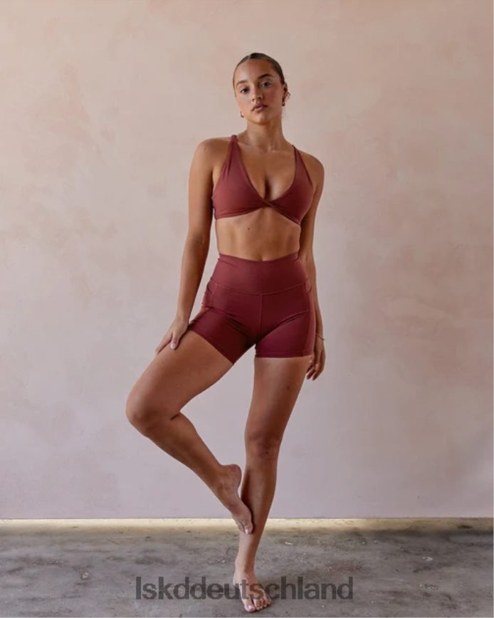 Frauen LSKD Rep-Shorts in X-Länge – Apfelbeere Bekleidung VD2NLV683