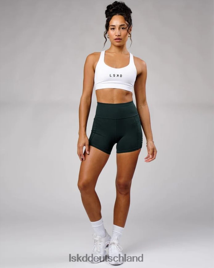 Frauen LSKD Rep-Shorts in X-Länge – tiefes Blaugrün Bekleidung VD2NLV691