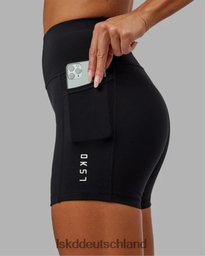Frauen LSKD Rep X-Länge kurzes kleines Logo - schwarz Bekleidung VD2NLV621