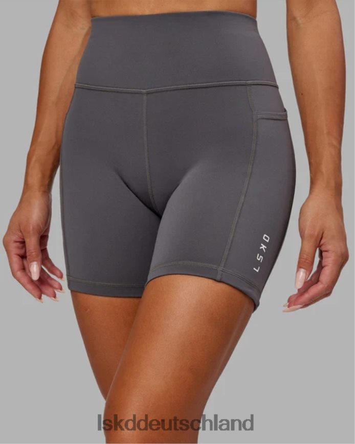 Frauen LSKD Rep mittellanges kurzes kleines Logo – Asphalt Bekleidung VD2NLV699