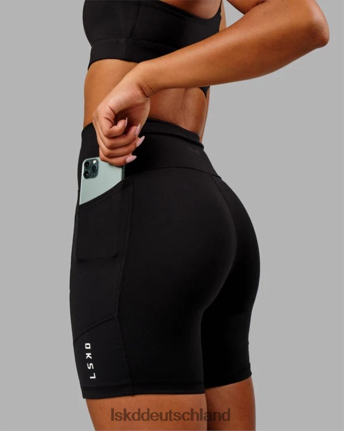 Frauen LSKD Rep mittellanges kurzes kleines Logo – schwarz Bekleidung VD2NLV646