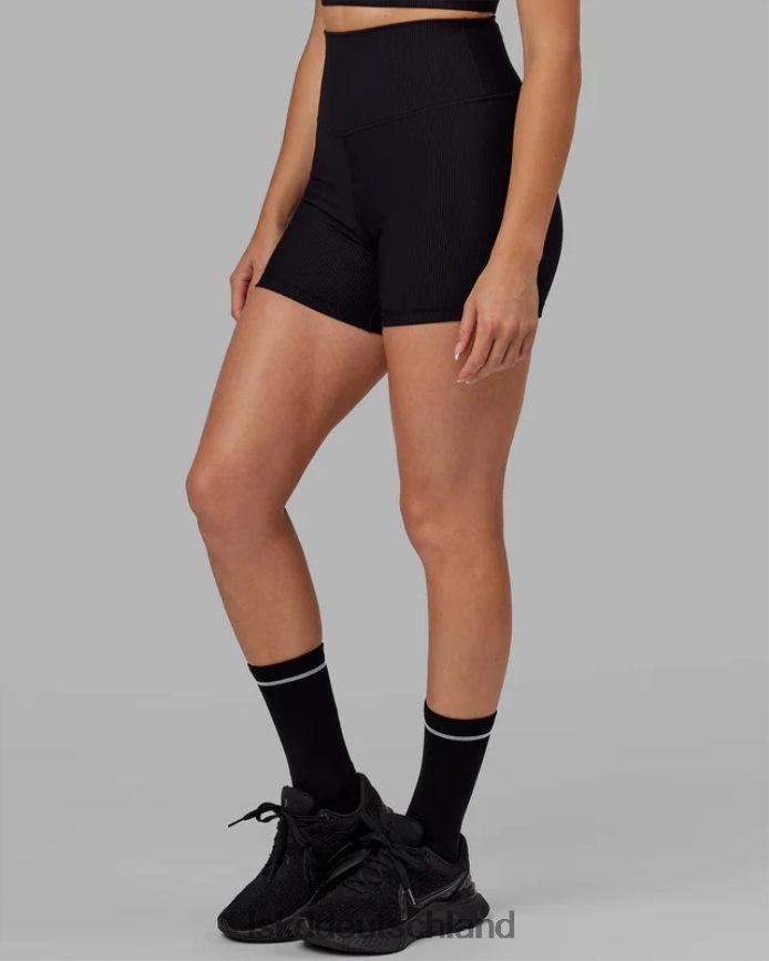 Frauen LSKD Strike Rippstrick-Shorts in X-Länge – Schwarz Bekleidung VD2NLV688