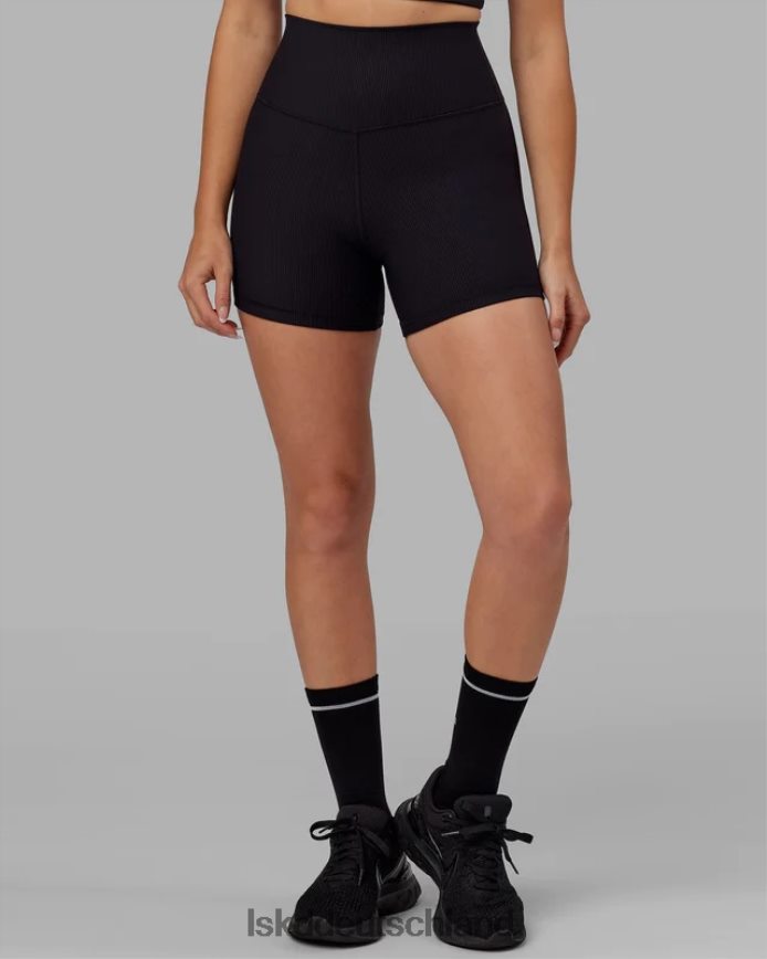 Frauen LSKD Strike Rippstrick-Shorts in X-Länge – Schwarz Bekleidung VD2NLV688