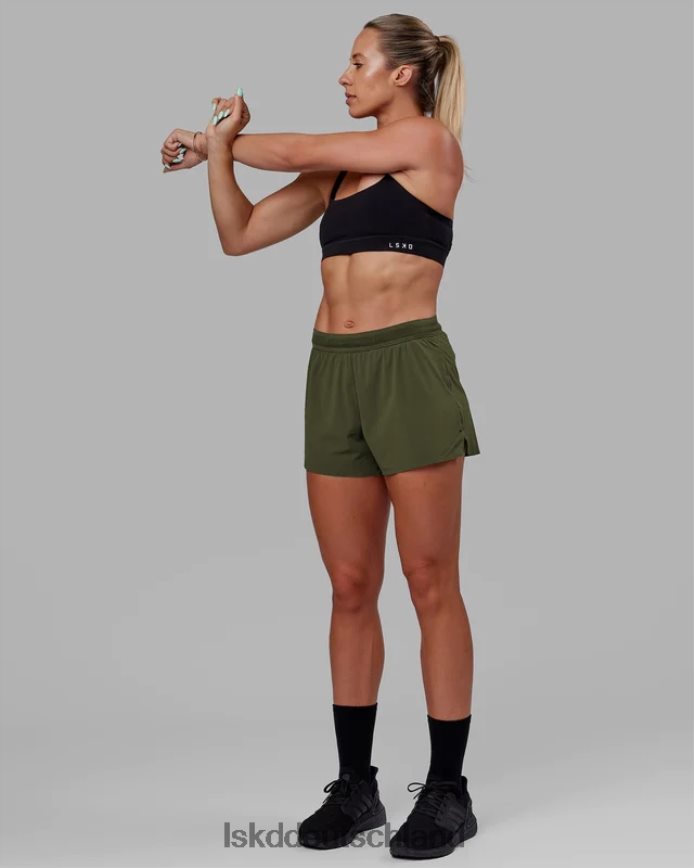 Frauen LSKD Ultraair gefütterte Performance-Shorts – Forest Night Bekleidung VD2NLV775
