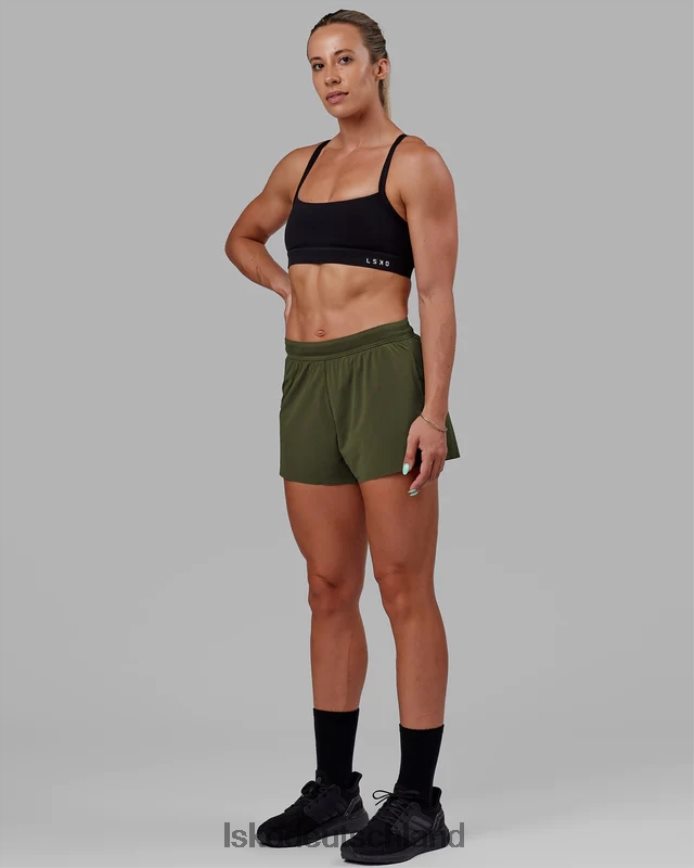 Frauen LSKD Ultraair gefütterte Performance-Shorts – Forest Night Bekleidung VD2NLV775
