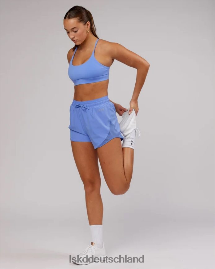 Frauen LSKD dynamische Laufshorts – Kornblumenblau Bekleidung VD2NLV793