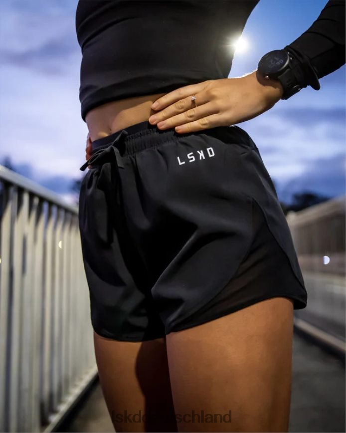 Frauen LSKD dynamische Laufshorts – schwarz Bekleidung VD2NLV785