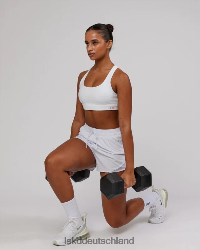 Frauen LSKD dynamische Laufshorts – weiß Bekleidung VD2NLV791