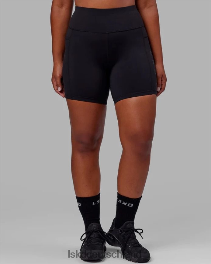 Frauen LSKD mittellange Rep-Shorts – schwarz-schwarz Bekleidung VD2NLV567