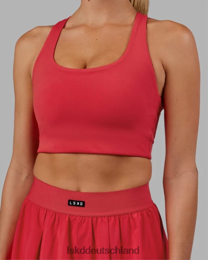 Frauen LSKD Ace Longline-BH – Scharlachrot Bekleidung VD2NLV50