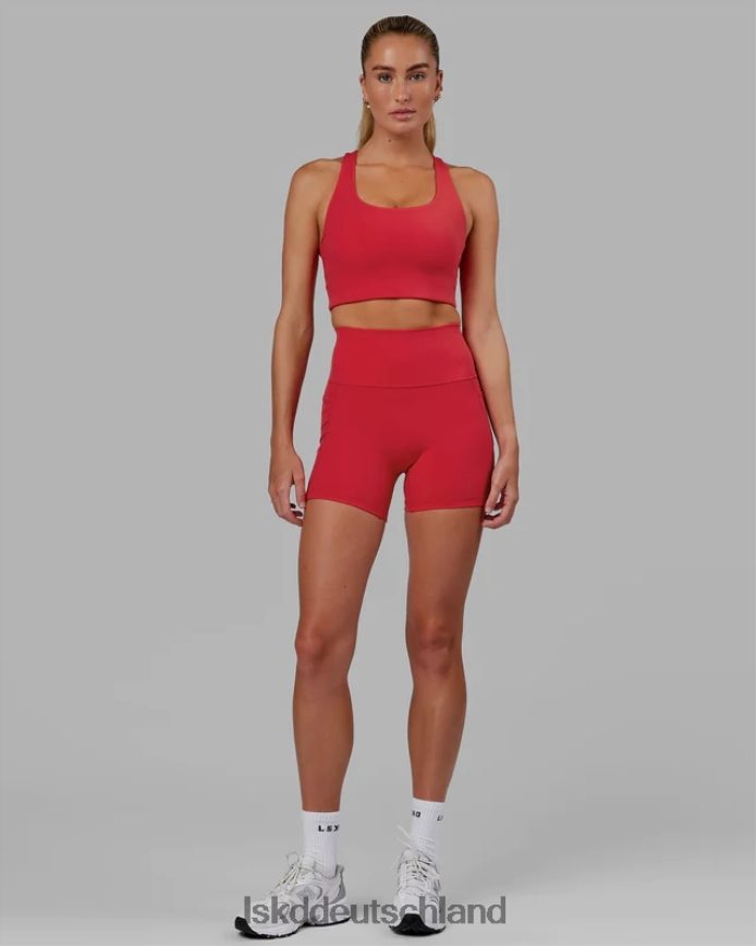 Frauen LSKD Ace Longline-BH – Scharlachrot Bekleidung VD2NLV50