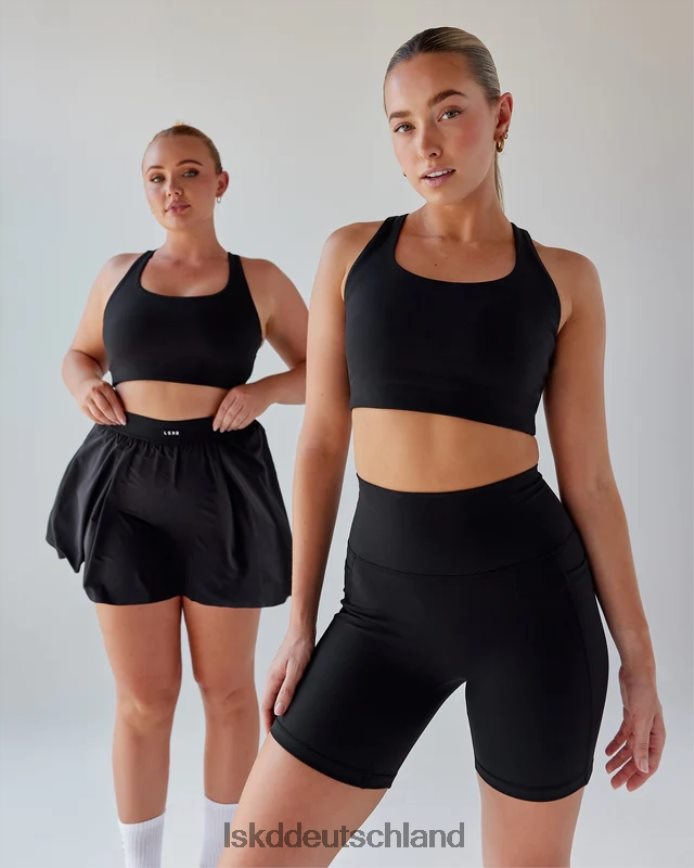 Frauen LSKD Ace Longline-BH – Schwarz Bekleidung VD2NLV25
