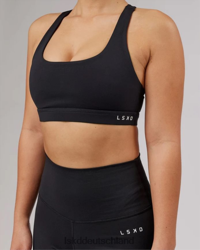 Frauen LSKD Base Sport-BH - Schwarz Bekleidung VD2NLV73