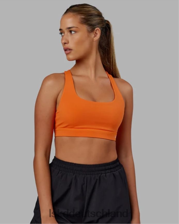 Frauen LSKD Base Sport-BH - Sweet Mandarine Bekleidung VD2NLV21