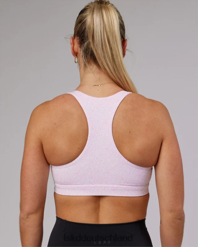 Frauen LSKD Basis-Sport-BH – Blush Leopard Bekleidung VD2NLV97
