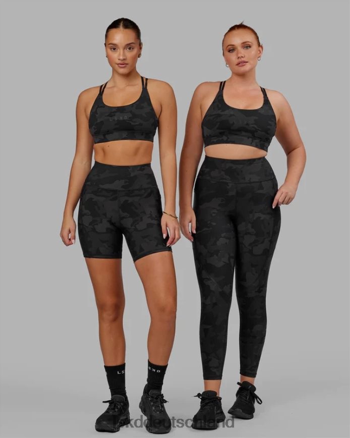 Frauen LSKD Bridge-Sport-BH – Black Camo Bekleidung VD2NLV19