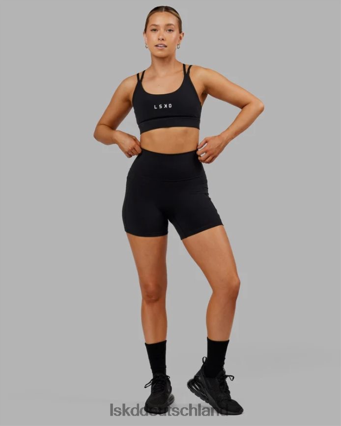 Frauen LSKD Bridge-Sport-BH - Schwarz Bekleidung VD2NLV17