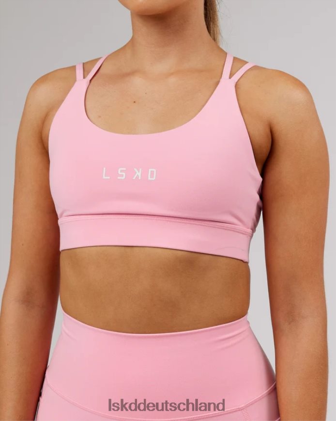 Frauen LSKD Bridge-Sport-BH – rosa Zuckerguss Bekleidung VD2NLV87