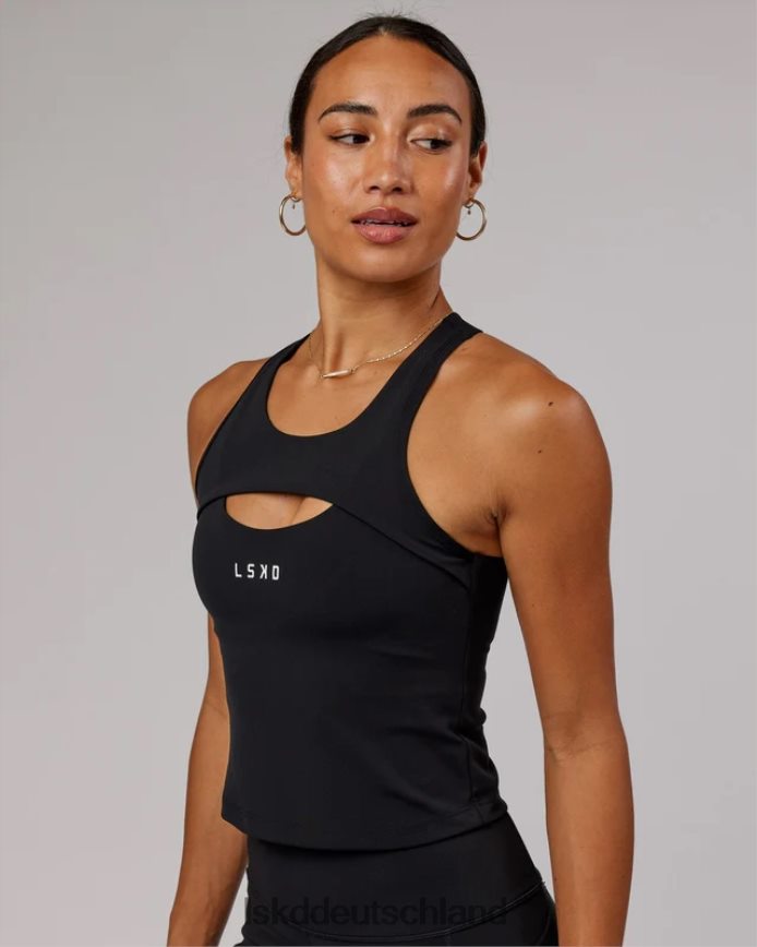Frauen LSKD Driven-Hebe-Performance-Tanktop – Schwarz Bekleidung VD2NLV217