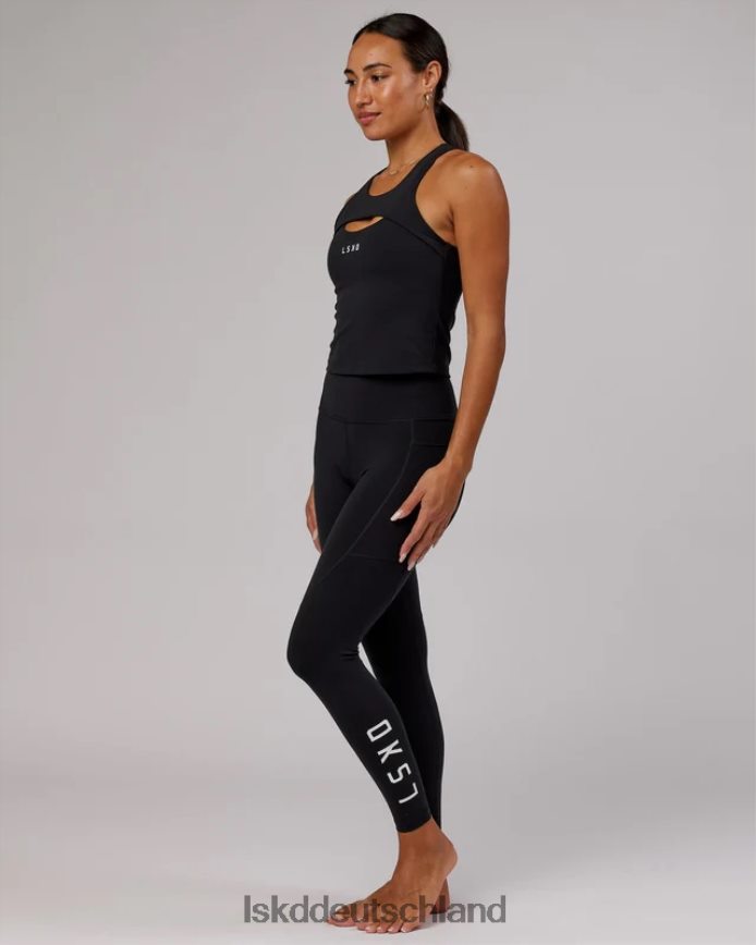 Frauen LSKD Driven-Hebe-Performance-Tanktop – Schwarz Bekleidung VD2NLV217