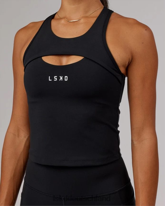 Frauen LSKD Driven-Hebe-Performance-Tanktop – Schwarz Bekleidung VD2NLV217