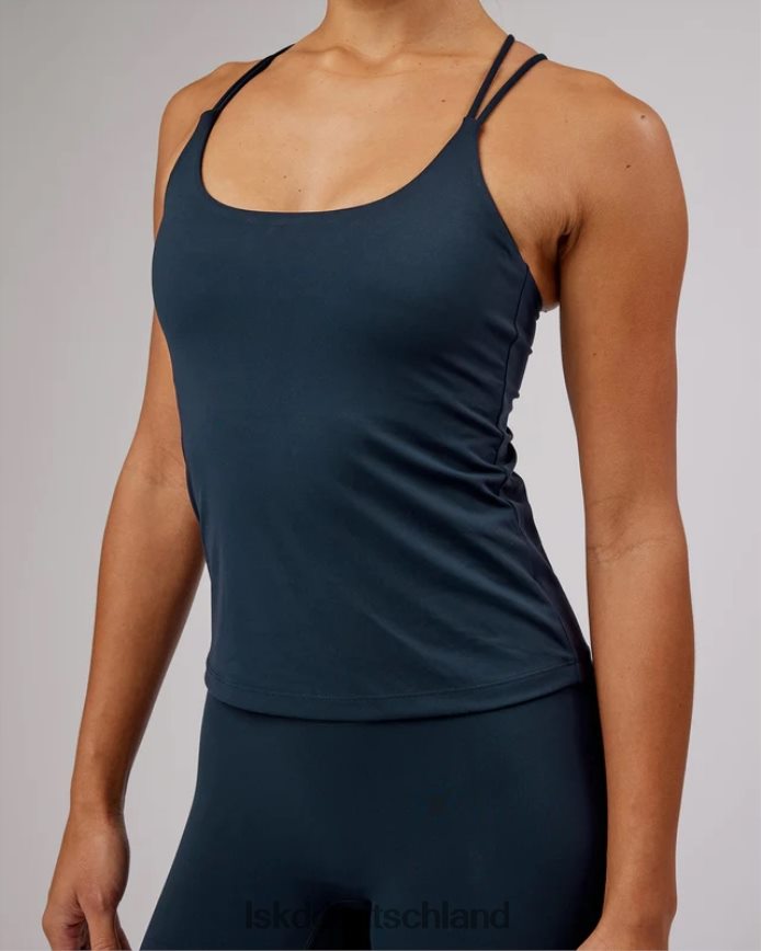 Frauen LSKD Inversions-BH-Tanktop – Marineblau Bekleidung VD2NLV216