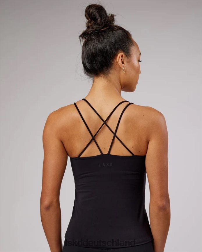 Frauen LSKD Inversions-BH-Tanktop – Schwarz Bekleidung VD2NLV187