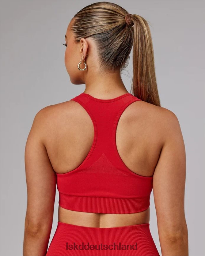Frauen LSKD Limitless nahtloser Sport-BH – Scharlachrot Bekleidung VD2NLV69