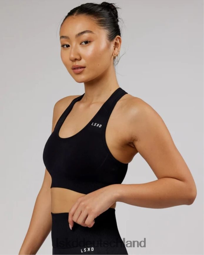 Frauen LSKD Limitless nahtloser Sport-BH – Schwarz Bekleidung VD2NLV61
