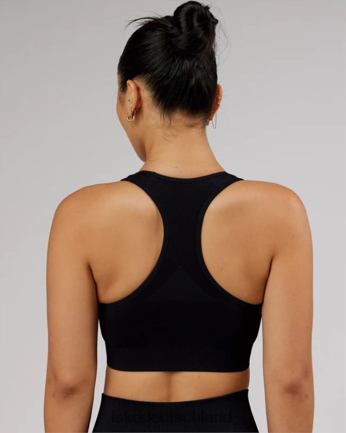 Frauen LSKD Limitless nahtloser Sport-BH – Schwarz Bekleidung VD2NLV61
