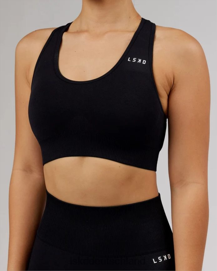 Frauen LSKD Limitless nahtloser Sport-BH – Schwarz Bekleidung VD2NLV61