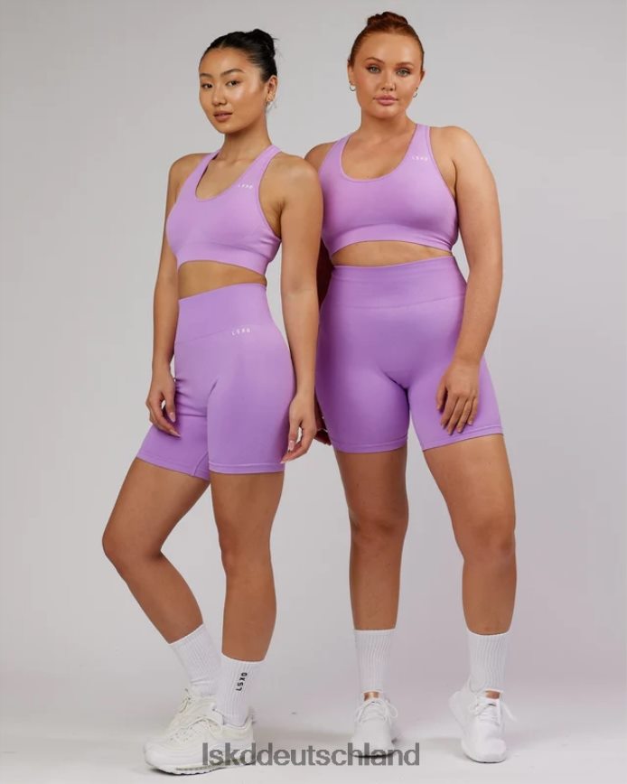 Frauen LSKD Nahtloser Sport-BH „Limitless“ - Flieder Bekleidung VD2NLV56